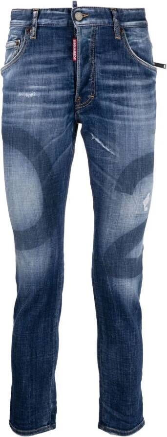 DSQUARED2 Skinny jeans Blauw