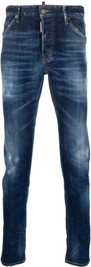 DSQUARED2 Skinny jeans Blauw