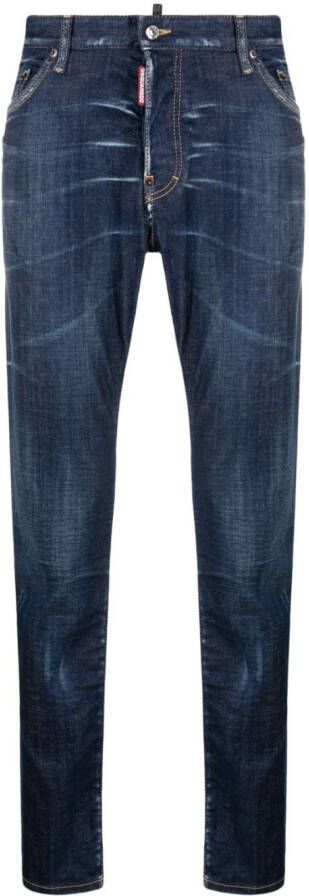 DSQUARED2 Slim-fit jeans Blauw