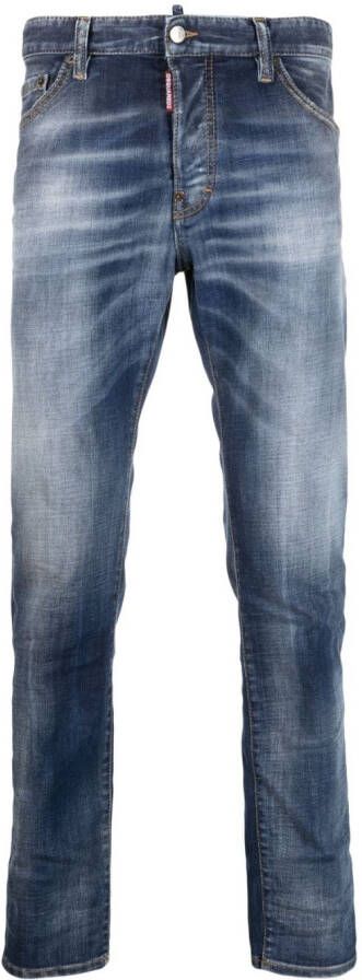 DSQUARED2 Slim-fit jeans Blauw