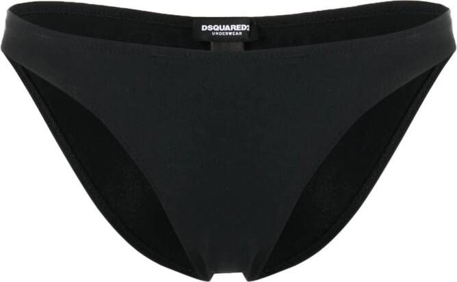 Dsquared2 Slip met logoprint Zwart