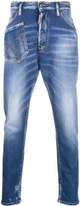 Dsquared2 Jeans met toelopende pijpen Blauw