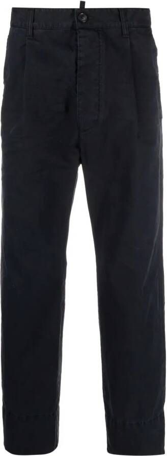 Dsquared2 Straight chino Blauw