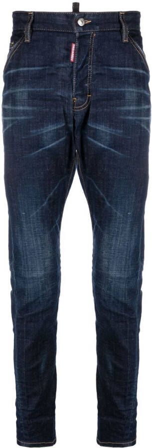 DSQUARED2 Straight jeans Blauw