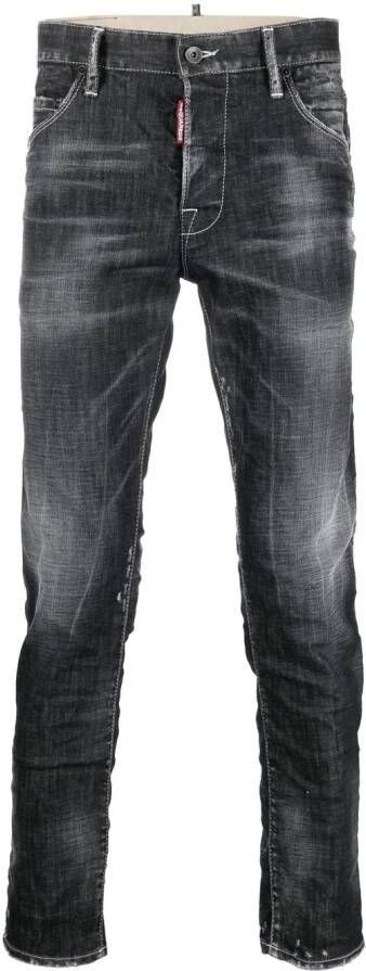 Dsquared2 Straight jeans Zwart