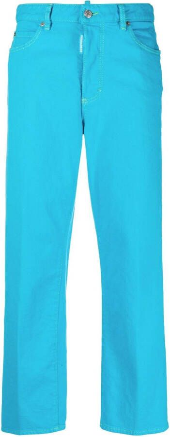 Dsquared2 Straight jeans Blauw