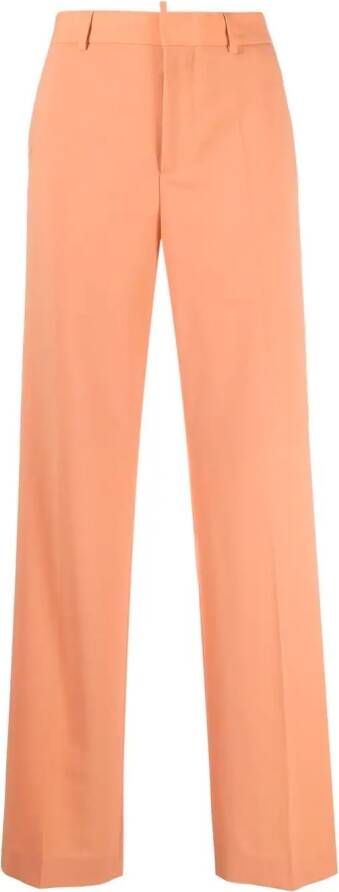 Dsquared2 Straight pantalon Oranje