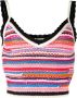DSQUARED2 Gehaakte top Roze - Thumbnail 1