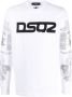 Dsquared2 Sweater met logoprint Wit - Thumbnail 1