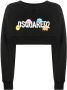 Dsquared2 Sweater met logoprint Zwart - Thumbnail 1