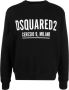 DSQUARED2 Sweater met logoprint Zwart - Thumbnail 1