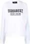 Dsquared2 Sweater met ronde hals Wit - Thumbnail 1