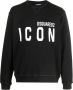 DSQUARED2 Sweater met ronde hals Zwart - Thumbnail 1