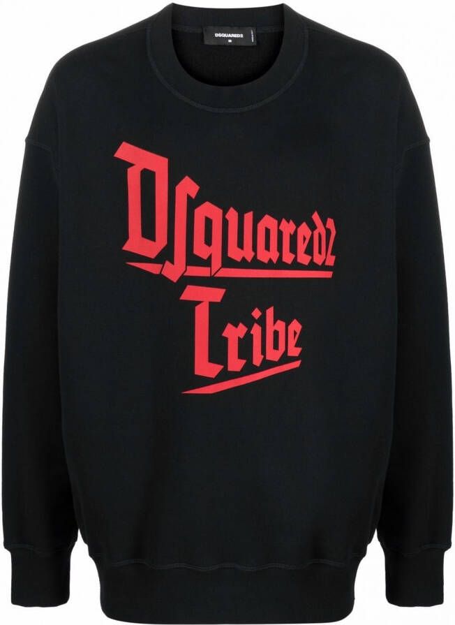 Dsquared2 Sweater met ronde hals Zwart