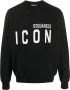 DSQUARED2 Sweater met ronde hals Zwart - Thumbnail 1