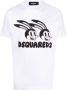 Dsquared2 T-shirt met grafische print Wit - Thumbnail 1