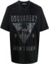 Dsquared2 T-shirt met grafische print Zwart - Thumbnail 1