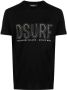 Dsquared2 T-shirt met logo van studs Zwart - Thumbnail 1