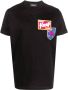 DSQUARED2 T-shirt met logopatch Zwart - Thumbnail 1