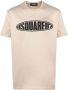 DSQUARED2 T-shirt met logoprint Beige - Thumbnail 1