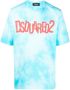 DSQUARED2 T-shirt met logoprint Blauw - Thumbnail 1