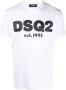Dsquared2 T-shirt met logoprint Wit - Thumbnail 1