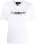 DSQUARED2 T-shirt met logoprint Wit - Thumbnail 1