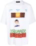 DSQUARED2 T-shirt met logoprint Wit - Thumbnail 1