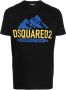 DSQUARED2 T-shirt met logoprint Zwart - Thumbnail 1