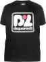 DSQUARED2 T-shirt met logoprint Zwart - Thumbnail 1