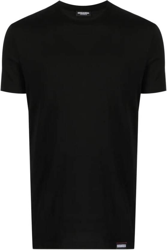 DSQUARED2 T-shirt met ronde hals Zwart