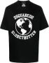 Dsquared2 T-shirt met ronde hals Zwart - Thumbnail 1
