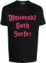 DSQUARED2 T-shirt met tekst Zwart - Thumbnail 1