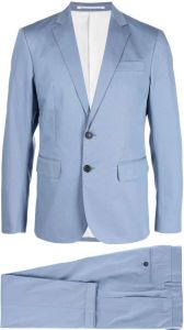 Dsquared2 tailored single-breasted suit Blauw