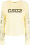 DSQUARED2 Top met logoprint Geel - Thumbnail 1
