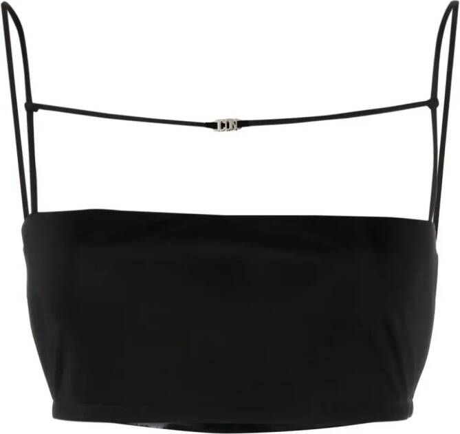 DSQUARED2 Top met spagettibandjes Zwart