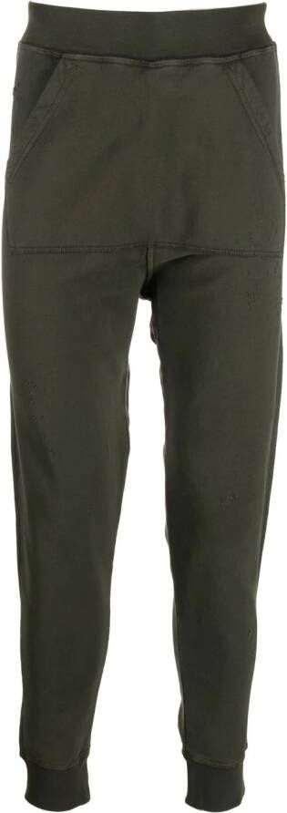 DSQUARED2 Trainingsbroek met toelopende pijpen Groen