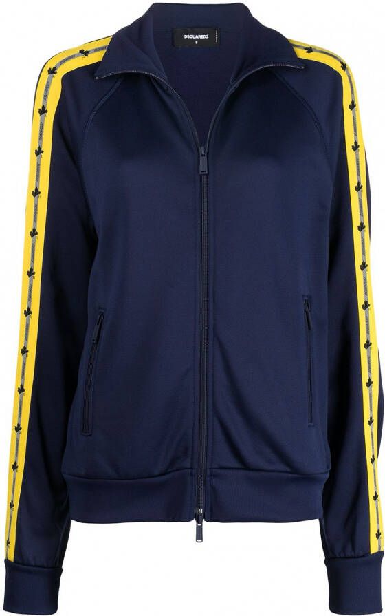 DSQUARED2 Trainingsjack met logoband Blauw