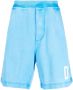 DSQUARED2 Trainingsshorts met logoprint Blauw - Thumbnail 1