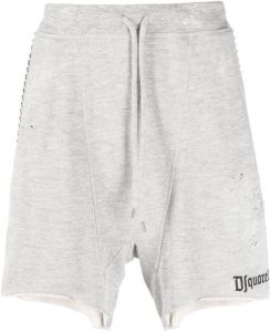 Dsquared2 Trainingsshorts met logoprint Grijs