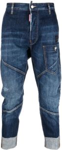 Dsquared2 Jeans met omgeslagen pijpen Blauw