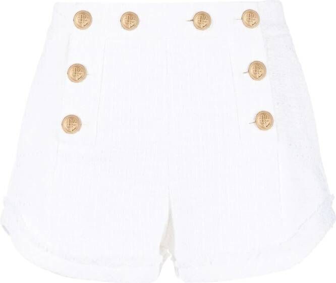 Dsquared2 Tweed shorts Wit