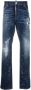 Dsquared2 Jeans met verfspatten Blauw - Thumbnail 1