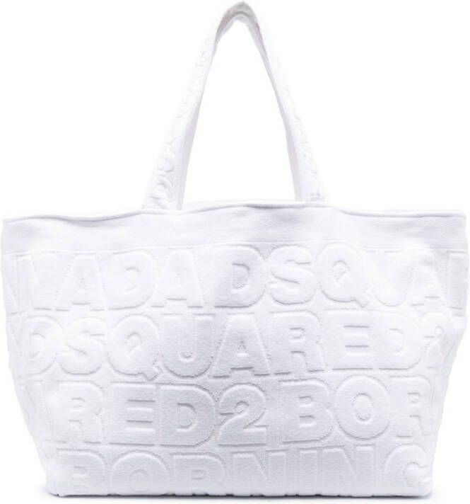 Dsquared2 Twin shopper Wit
