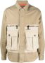 Dsquared2 two-tone flap-pocket jacket Beige - Thumbnail 1