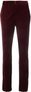 Dsquared2 Straight broek Rood
