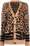 DSQUARED2 Vest met luipaardprint Bruin - Thumbnail 1