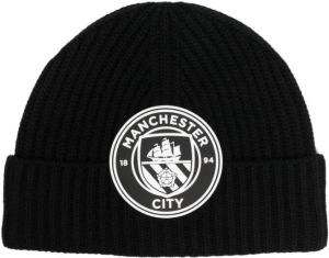 Dsquared2 x Manchester City logo-patch beanie Zwart