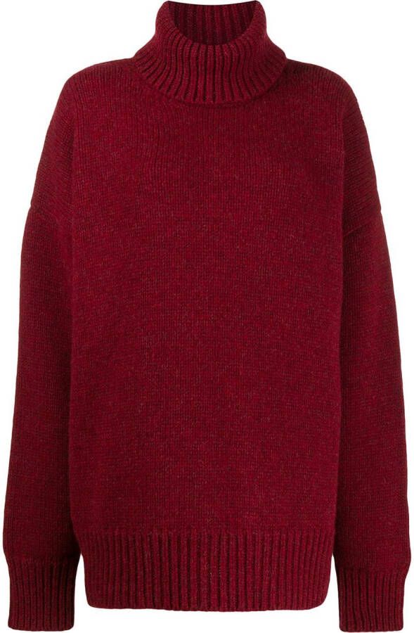 DSQUARED2 Zonnebril met dubbele neusbrug Rood