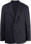 Dunhill Blazer met enkele rij knopen Blauw - Thumbnail 1